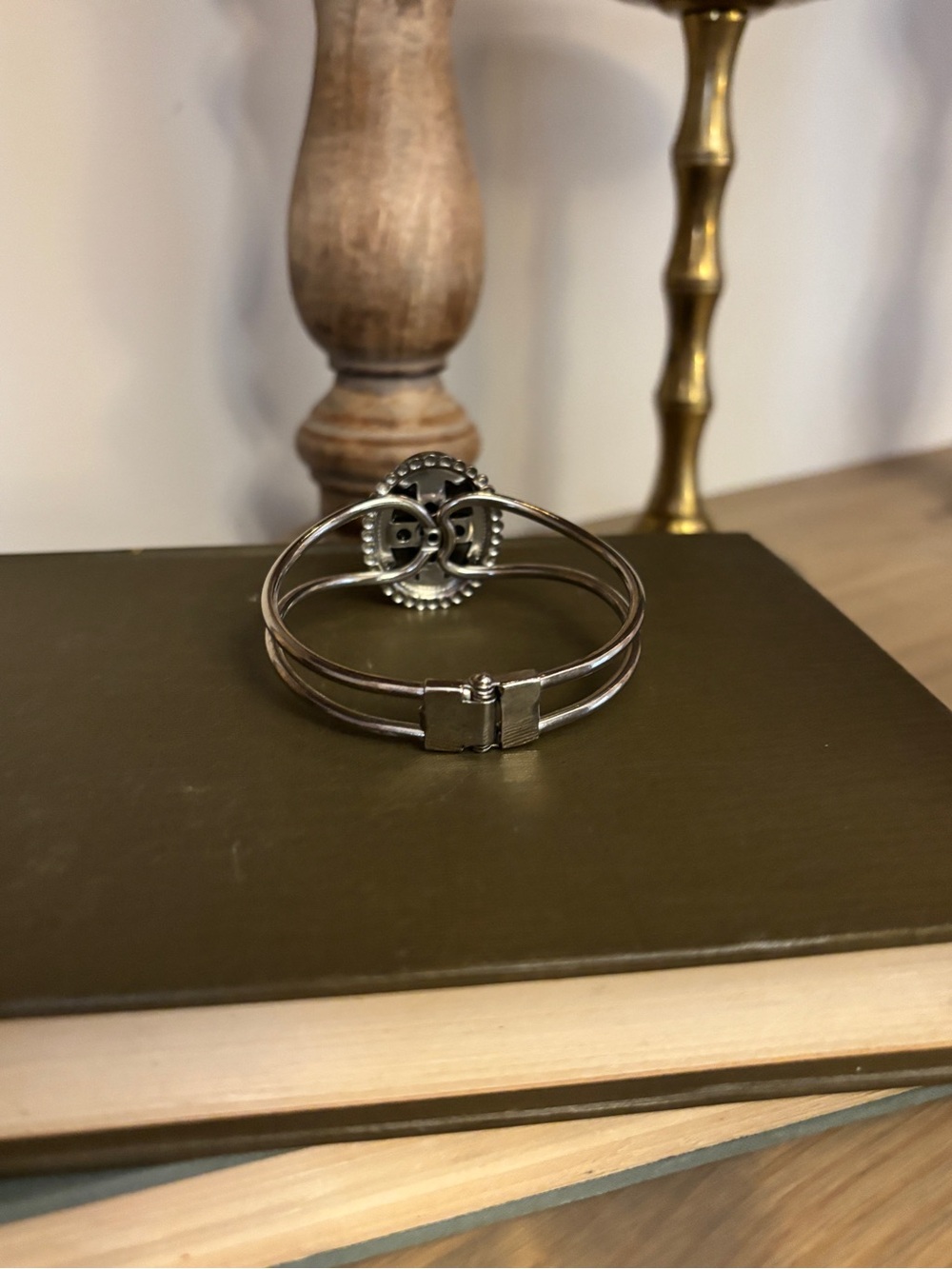 Scorpion Cuff Bracelet - Stainless Steel - Real Scorpion - Picture 2 of 5